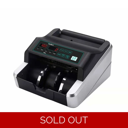 Kolibri Money Counter High Contrast LED Display with UV Detection Kolibri Money Counter High Contrast LED Display with UV Detection